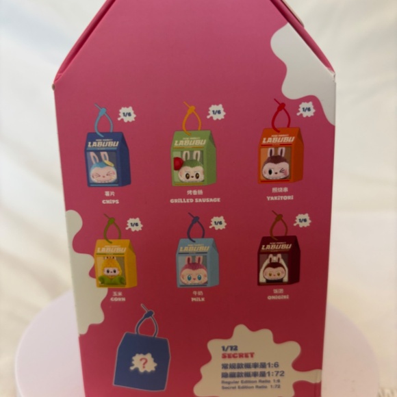 Labubu Wacky Mart Series Squishy Charm Blind Box POP Mart The Monsters - Picture 3 of 7